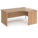 Harlow Panel End Ergonomic Corner Desk